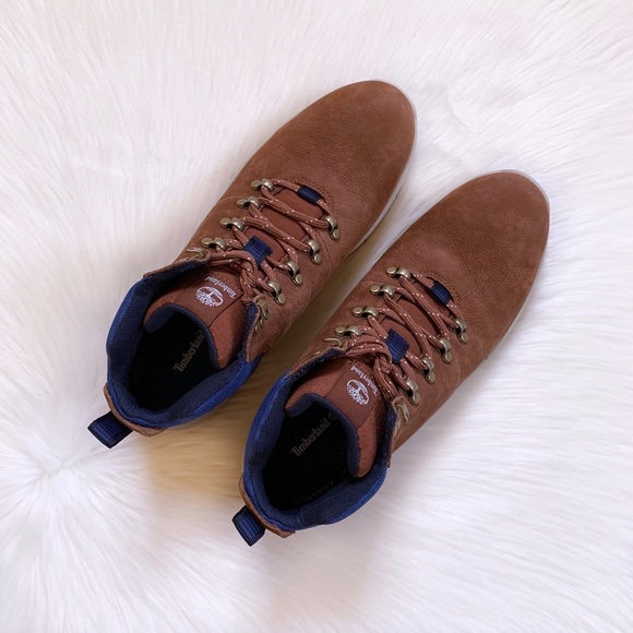 Timberland Men’s Boltero Mid Hiker In Medium Brown - Picture 2 of 7